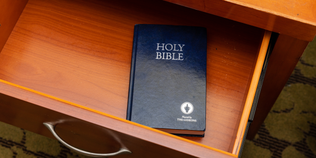 Why are there bibles in hotel rooms